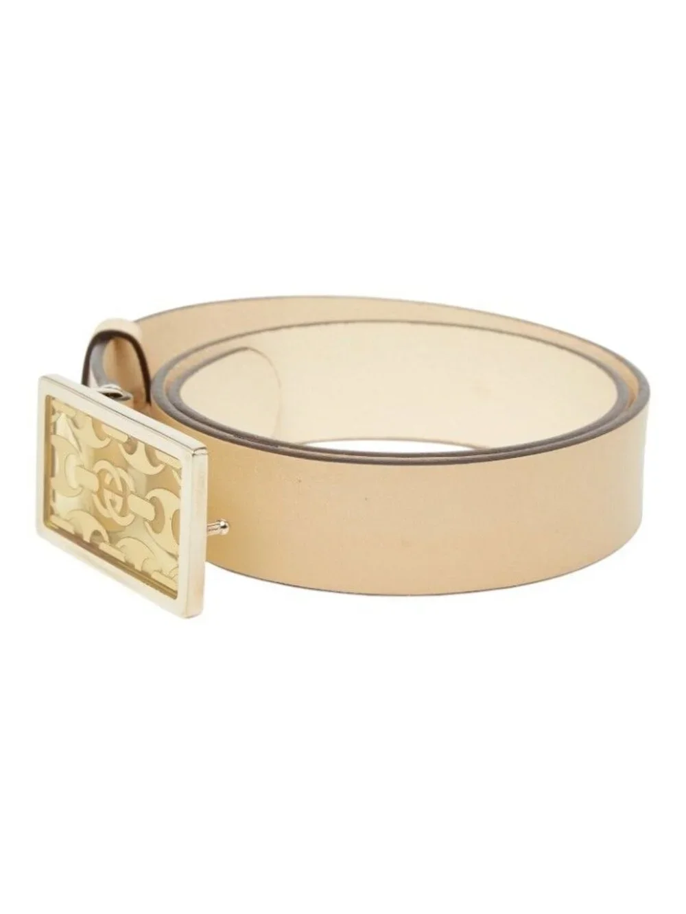 Gucci 80 32 Beige Leather Belt